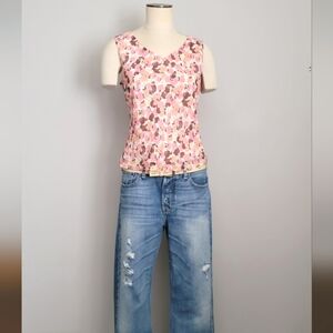 Grace sleeveless top fully lined.